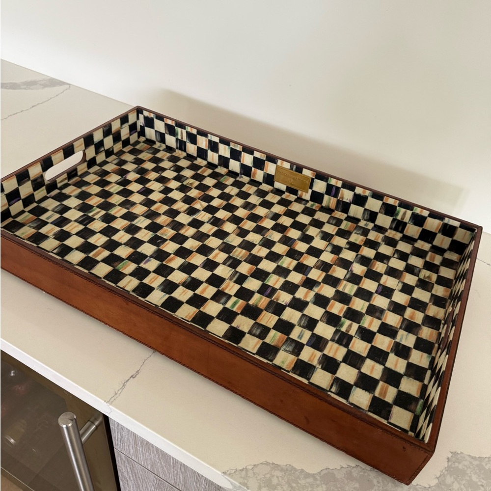 MacKenzie- Childs Serving Tray like new